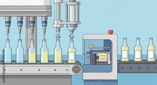 Bottle Filling Machine Production Line.