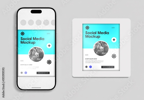 Instagram Social Media Post Mockup