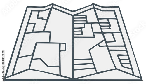Architectural Floorplan Illustration Detailed Blueprint Schematic Design Plans