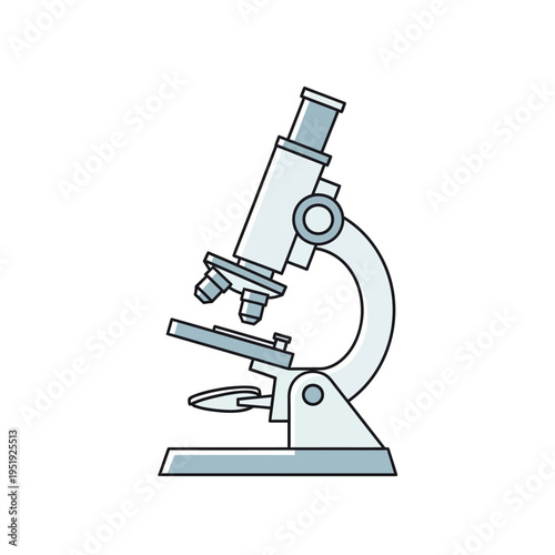 Laboratory microscope instrument for biology.