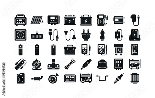Outdoor electricity sources and field charging equipment featuring portable power station, solar panel foldable, solar charge