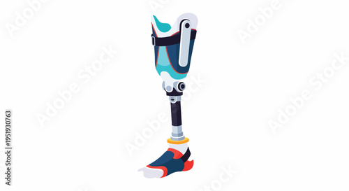 Advanced Prosthetic Limb Technology Showcase An Innovative Artificial Leg Design for Enhanced Mobility and Support A State Of The Art Medical Device for Active Lifestyles and Recovery