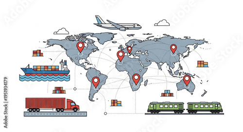 Global Logistics and Transportation Network.