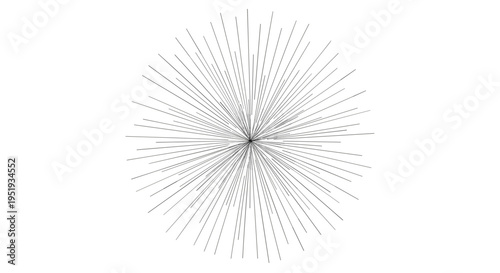 Metallic wire sculpture in circle shape.