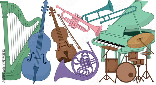  Silhouette vector illustration of diverse dog breed heads in profile view, pet design collection highlighting unique ears, snouts, fur textures