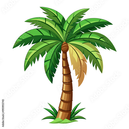 palm tree vector illustration
