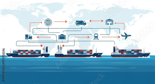 Global Logistics Network - Seamless Transportation and Supply Chain Management.
