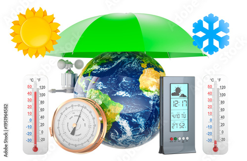 Quadro su tela World Meteorological Day concept