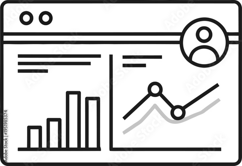 Web browser interface showing financial data analytics dashboard