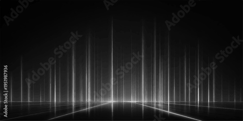 Photography Abstract and modern illustration, with lines that radiate upwards like a futuristic cityscape