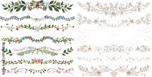 Wedding Graphic Dividers Set