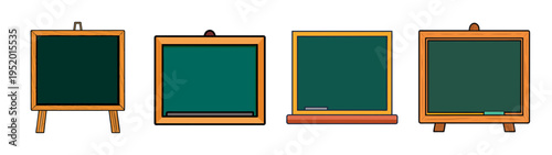 Chalkboard menu board restaurant sign cafe advertising easel stand presentation display boards set