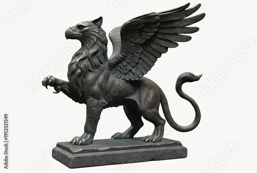 Griffin Mythical Creature Statue