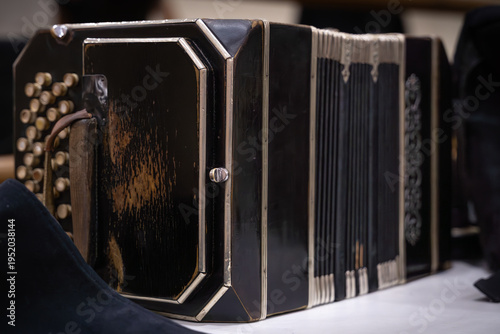 Картината върху платно Bandoneon musical instrument