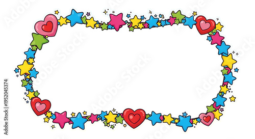 Abstract colorful geometric brain pattern isolated on a transparent background