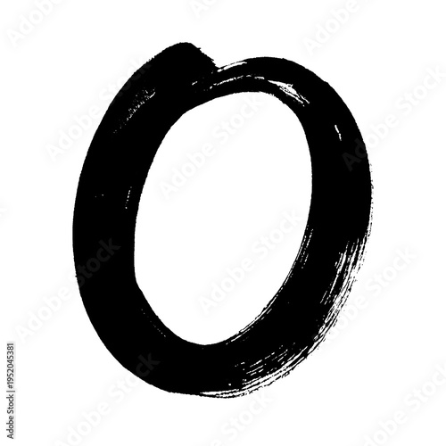 Organic and realistic calligraphy-style uppercase 