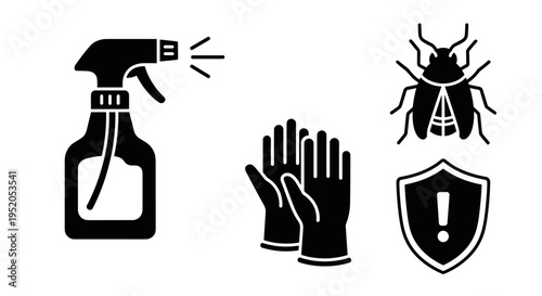 Pest control spray and protection.