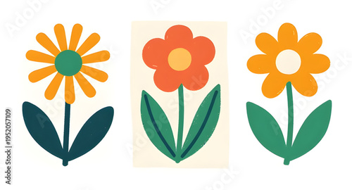 abstract flowers, spring flowers, floral icon, flower icon, abstract floral, spring floral, flower illustration, floral illustration, vector illustration, flower vector, floral vector, flower clipart,