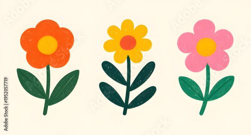 abstract flowers, spring flowers, floral icon, flower icon, abstract floral, spring floral, flower illustration, floral illustration, vector illustration, flower vector, floral vector, flower clipart,