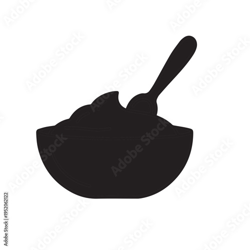 Dessert Bowl with Spoon