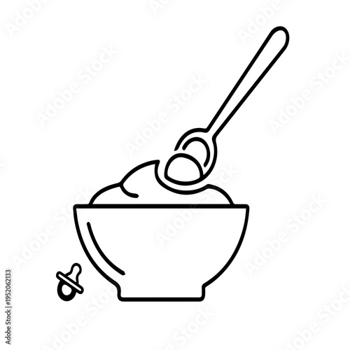 Baby Food Bowl and Spoon