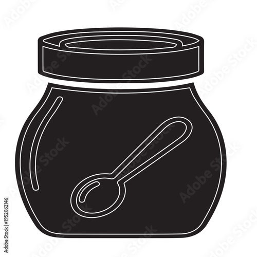 Sweet Jar and Spoon