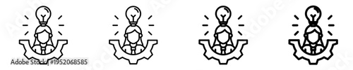 Photos Ability Icon Set Different Style Collection