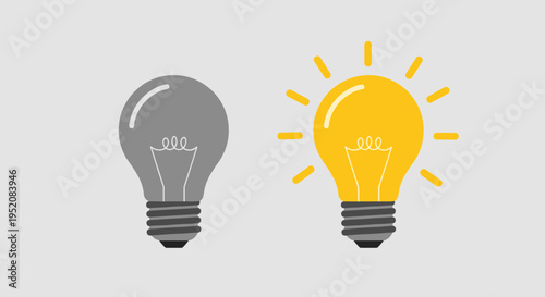 Light Bulbs On And Off Ideas.