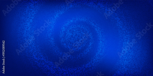 Blue glowing hexagon texture. Abstract neon hexagonal grid wallpaper. Navy honeycomb pattern backdrop. Vector modern technology, business, science, healthcare, medicine, presentation design background