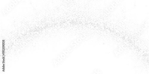 Grunge halftone gradient background. Faded grit noise texture. White and black sandy wallpaper. Retro pixelated backdrop. Anime or manga style comic overlay