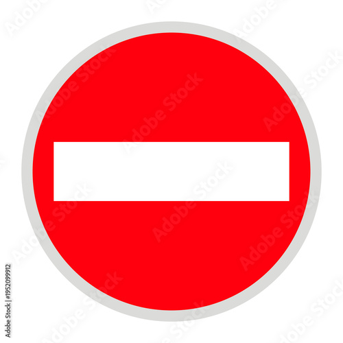 no entry icon, red prohibition sign, stop traffic symbol, warning circle design, restricted access icon Free Download no entry icon, red prohibition sign, stop traffic symbol, warning circle design, restricted access icon - GFXLoad