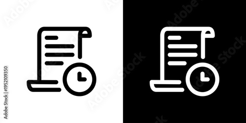 履歴・ヒストリーのアイコン