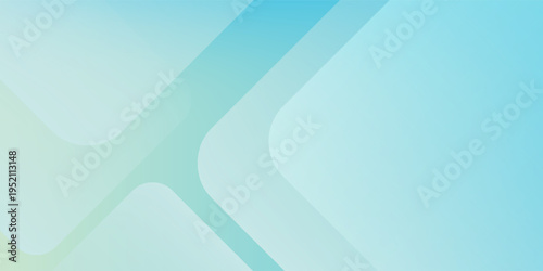 Minimal abstract background. Banner design with blue and green color gradation colorful banner simple