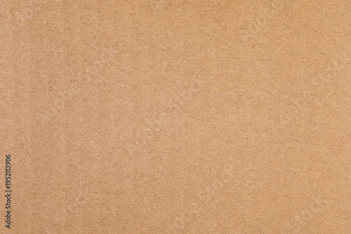 Corrugated craft paper material background texture