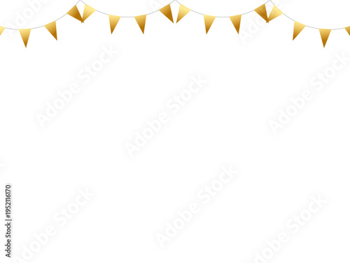 ガーランド三角ひも、曲線、m1金F3