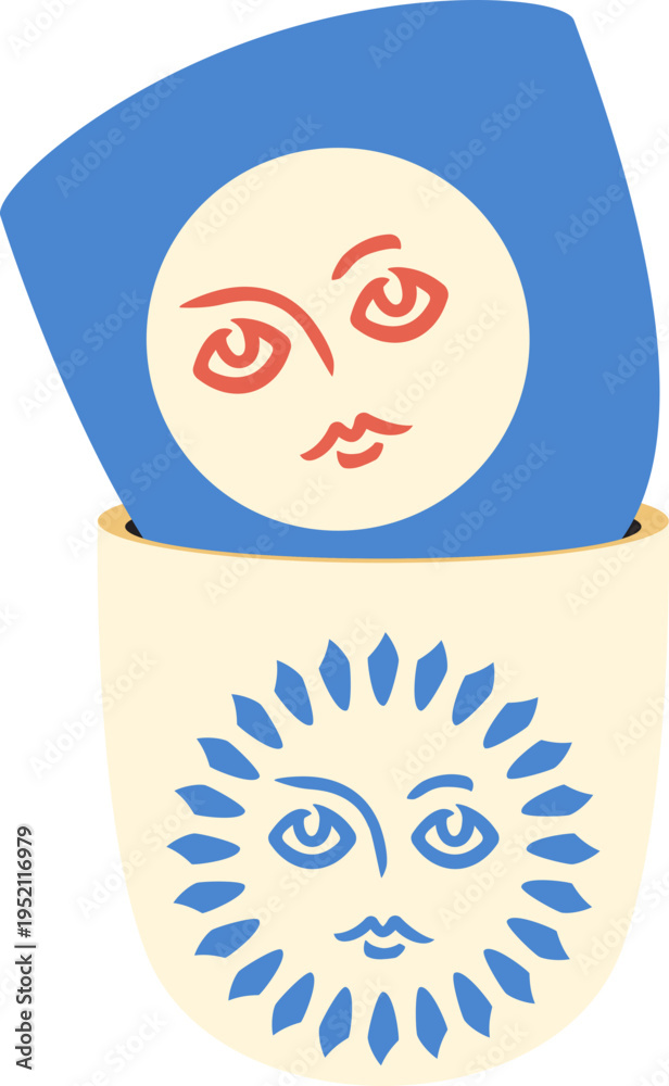 Obraz premium cup illustration element