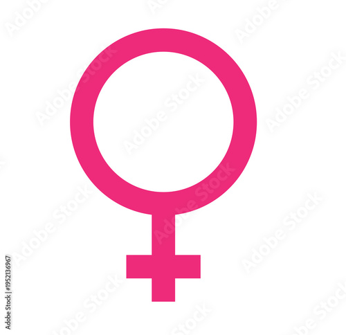 female icon. woman icon. vector line illustration