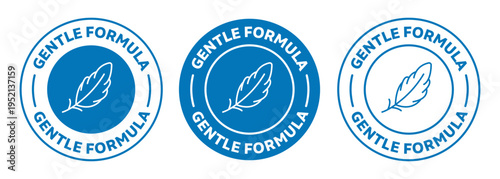 Fényképezés Gentle formula icon vector illustration