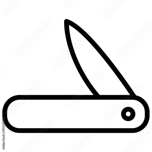 portable knife icon