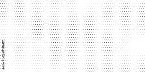 Dotted gradient vector illustration, white and black halftone background