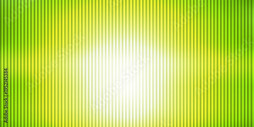 Dark green neon gradient ribbed glass. Vector ribbed glass texture background. Mesh gradient. acrylic ribbed bath surface. Reeded glass background semitransparent overlay. Bath wall window