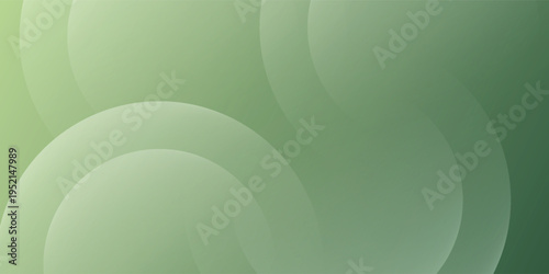 Abstract background with sage green fluid curved overlapping layers