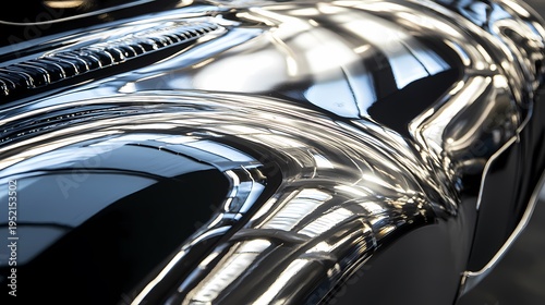 Chrome Wire Drawing​​​​ Texture​​​​​​​ poster background