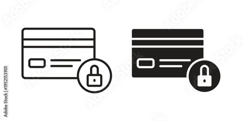 Credit limit icon silhouette. Editable stroke. Line vector illustration design