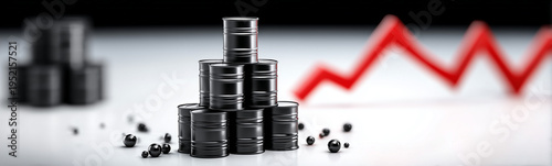Oil Barrel Stack and Financ...