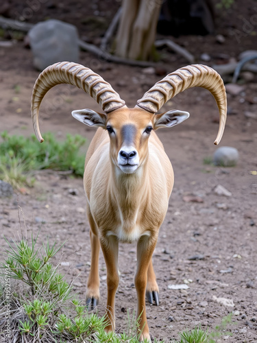 Aoudad, also known as Barbary sheep, are a species of caprine found in Africa. Despite their appearance, aoudad are neither sheep nor goats. They can be seen at the Fossil Rim Wildlife Center in Texas
