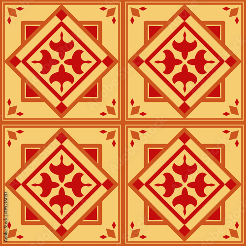 beautiful tile designs cause nice patchwork which are suitable for flooring of beautiful houses rooms halls cafes hotels and other architectures and they can be fore textile design such as clothing as