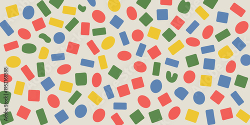 Vibrant Party Confetti Background for Celebration