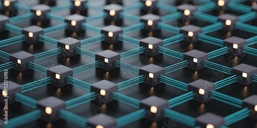 Dark Blockchain Network with Illuminated Blocks