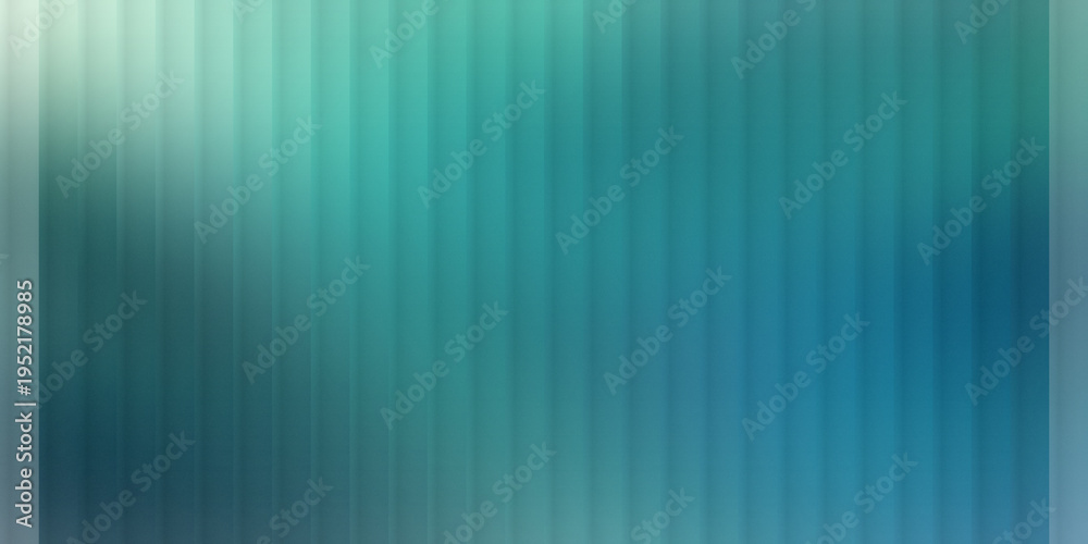 Obraz premium Moody teal forest abstract vertical stripes background with deep shadows
